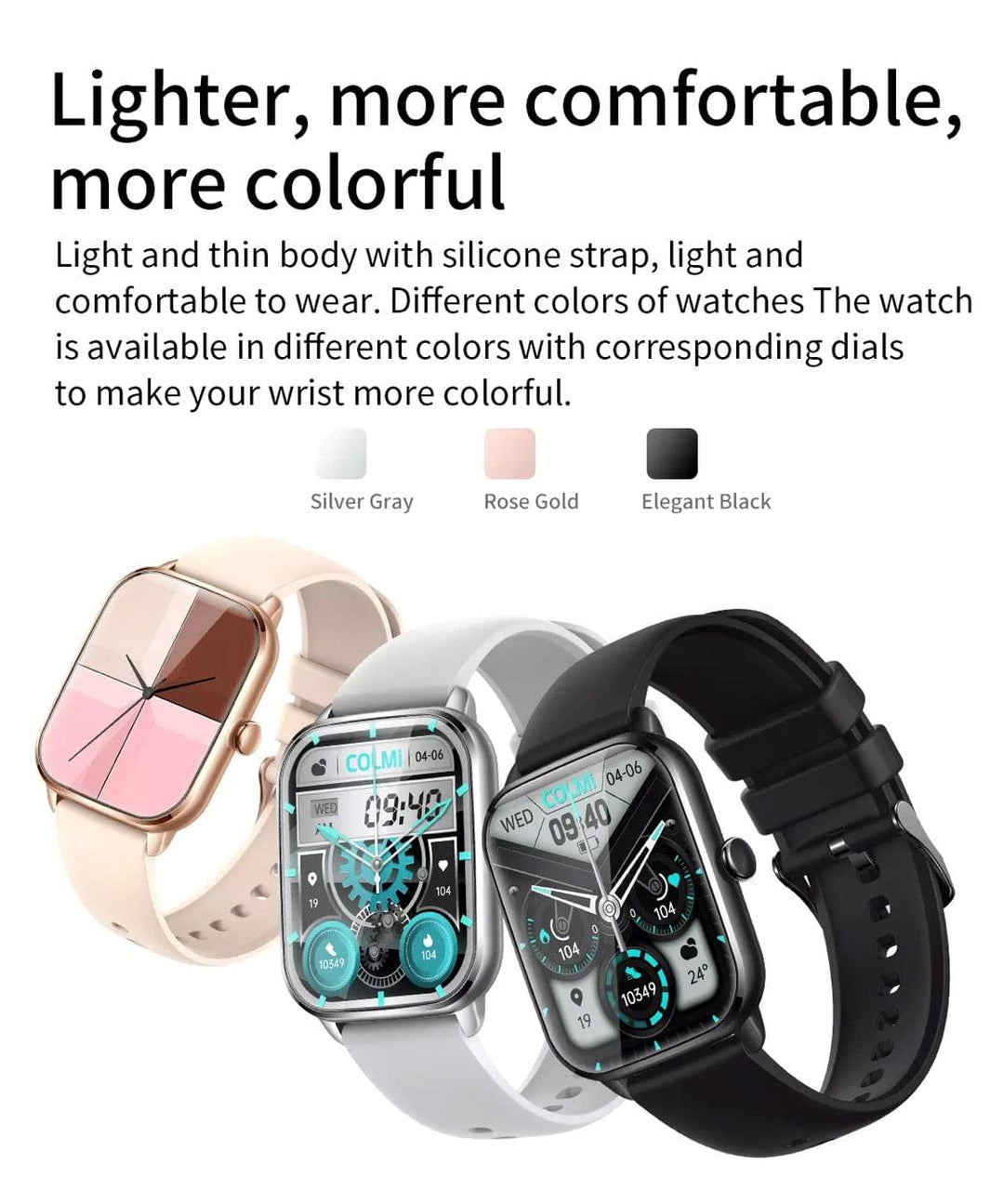 Colmi C61 silver Smart Watch South Africa