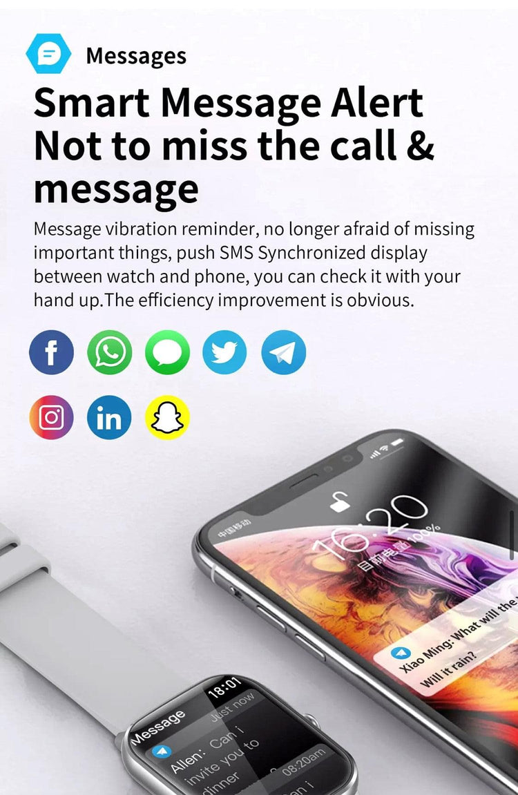 Colmi C61 silver Smart Watch South Africa