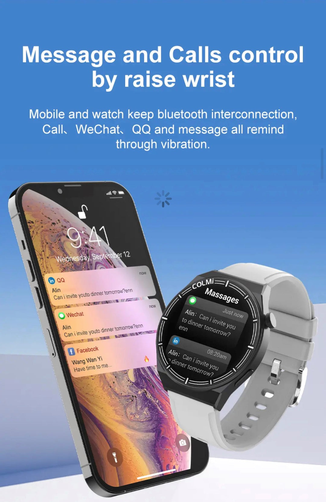 Best Watch Brands | Colmi Ci11 Black - Smart Watch South Africa