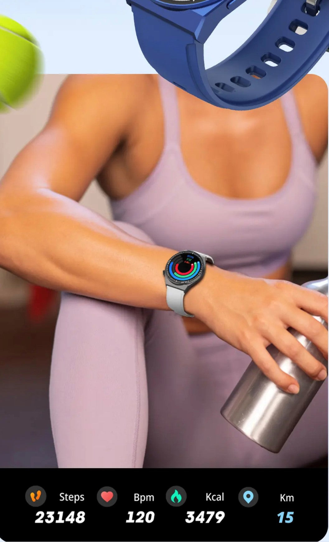  Luxury Watches | Colmi Ci11 Blue Smart Watch - Smart Watch South Africa