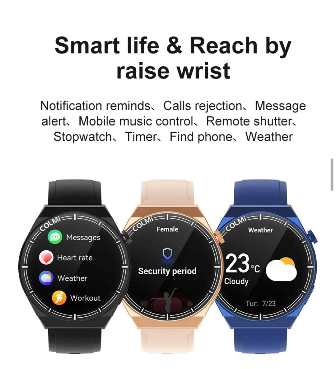 Best Watch Brands | Colmi Ci11 Black - Smart Watch South Africa