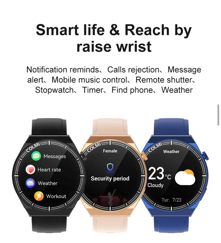 Best Watch Brands | Colmi Ci11 Black - Smart Watch South Africa