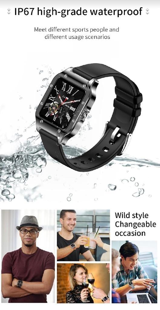 Colmi Land s Black  Profesional Smart Watch South Africa 