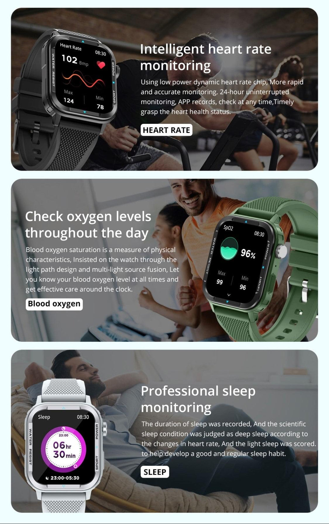 Colmi M41 Black Smart Watch South Africa 