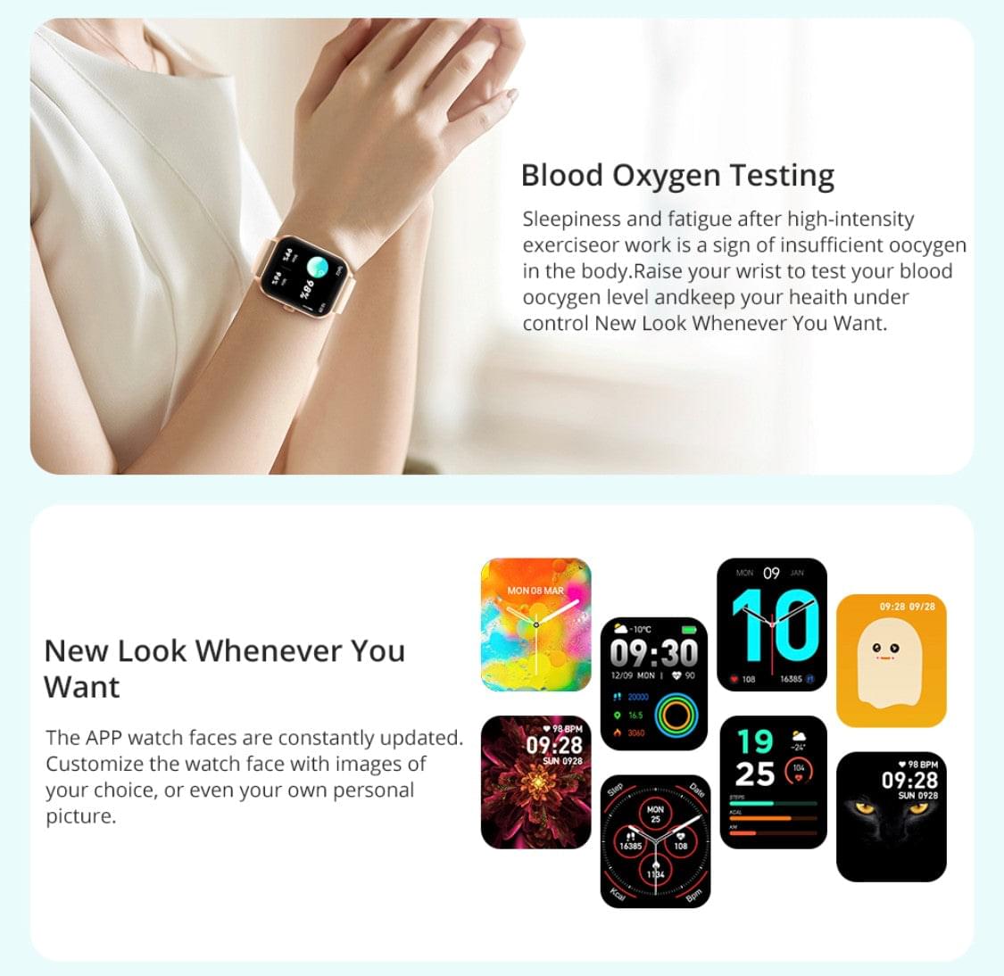 Colmi M41 Black Smart Watch South Africa 