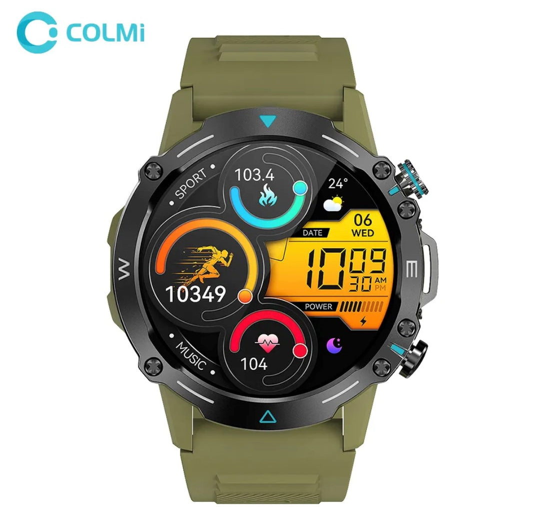 Colmi M42 Black Smartwatch for Everyday Wear by Smart Watch South Africa