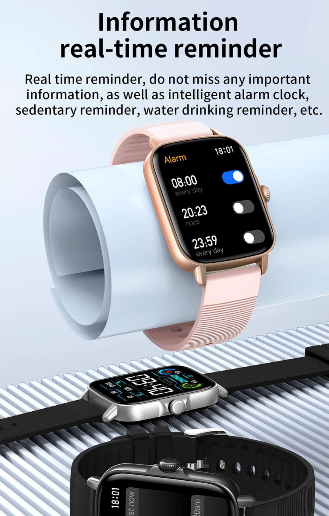 Colmi P30 Black Smart Watch South Africa