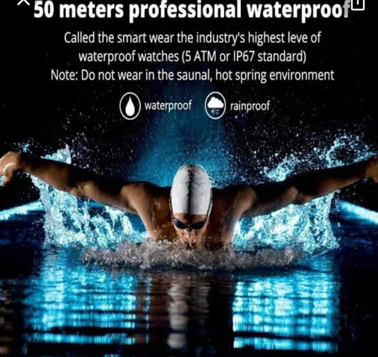 W26  Professional Black-Smart Watch South Africa 