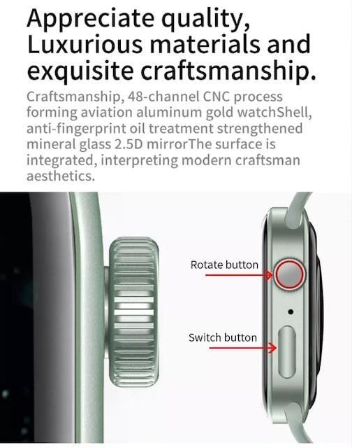 W26  Professional  Pink-Smart Watch South Africa 