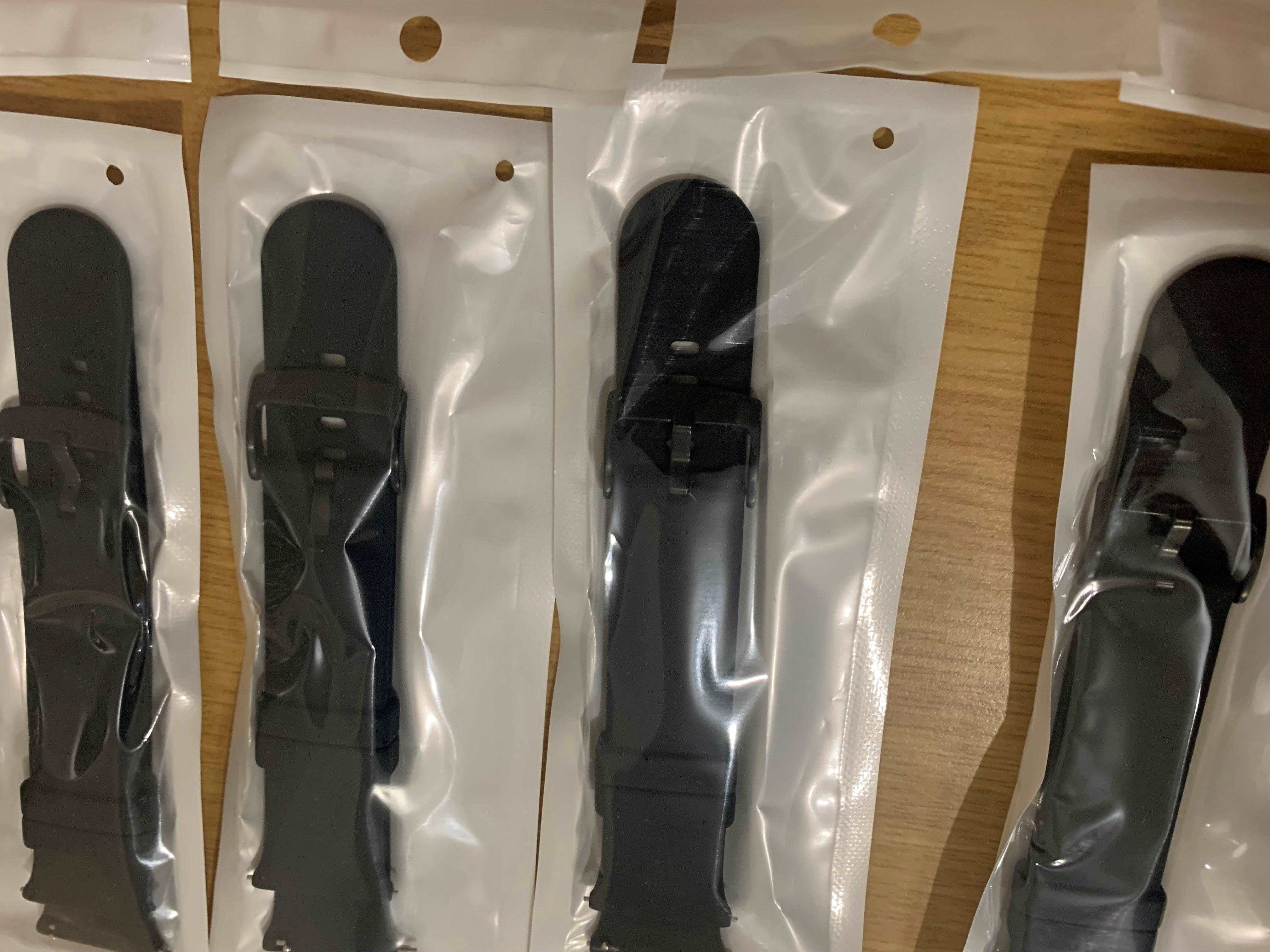 Durable and Comfortable Black Silicone Soft Strap from Smart Watch South Africa