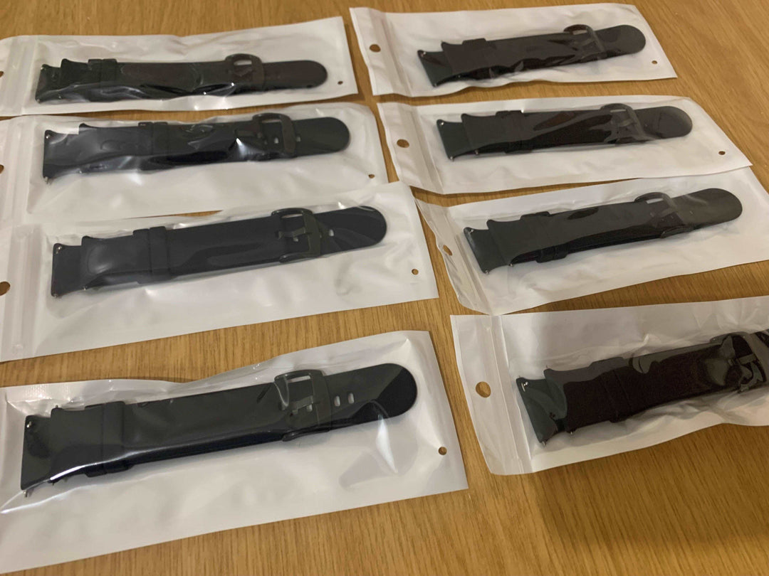 Durable and Comfortable Black Silicone Soft Strap from Smart Watch South Africa