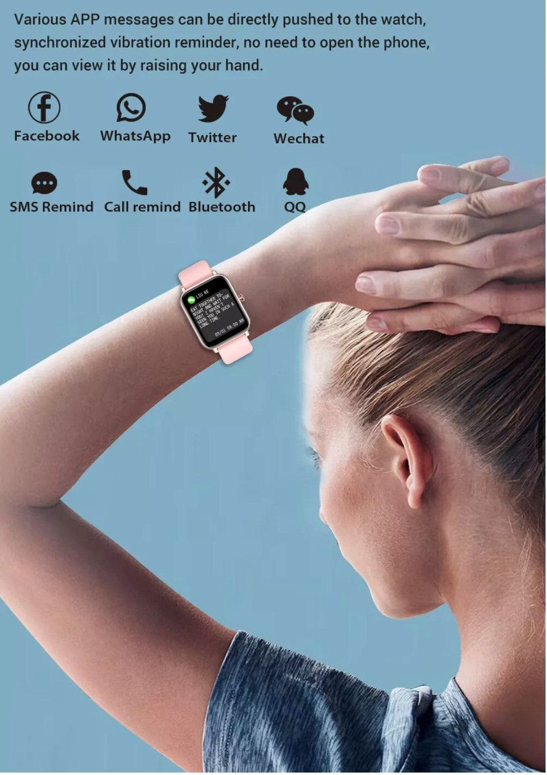 Smart Watch Pink Smartoby Dafit Reloj Pink - Smart Watch South Africa