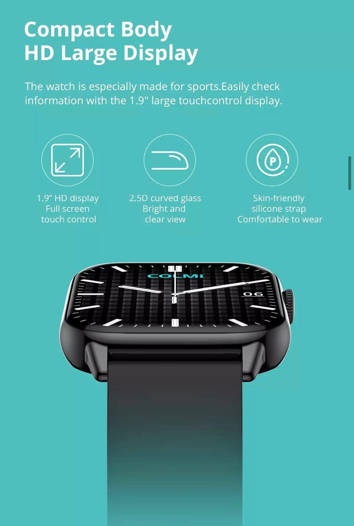 Colmi C60 Smart Batch Black Smart Watch South Africa