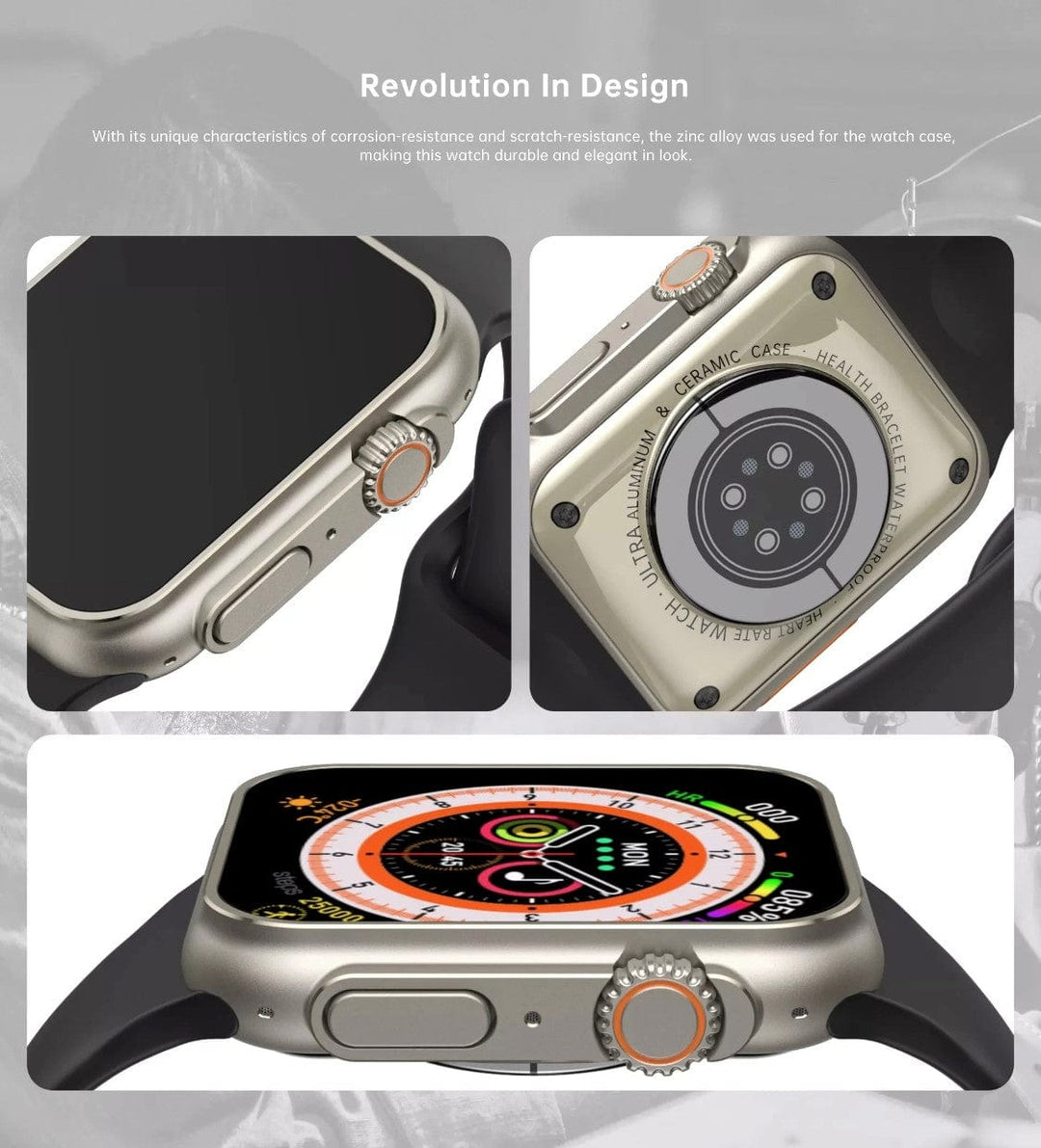 Smart Watch South Africa Watches Black N8 Ultra  Black