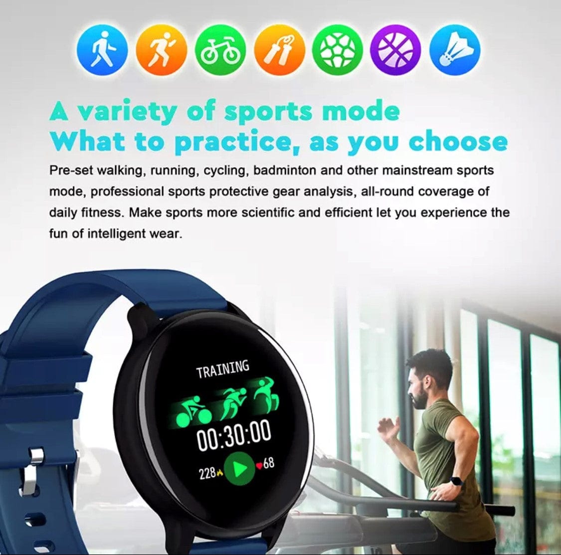 Smartoby Woman Black Smart Watch