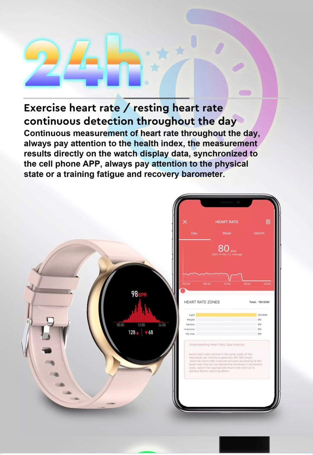 Smartoby Woman Black Smart Watch