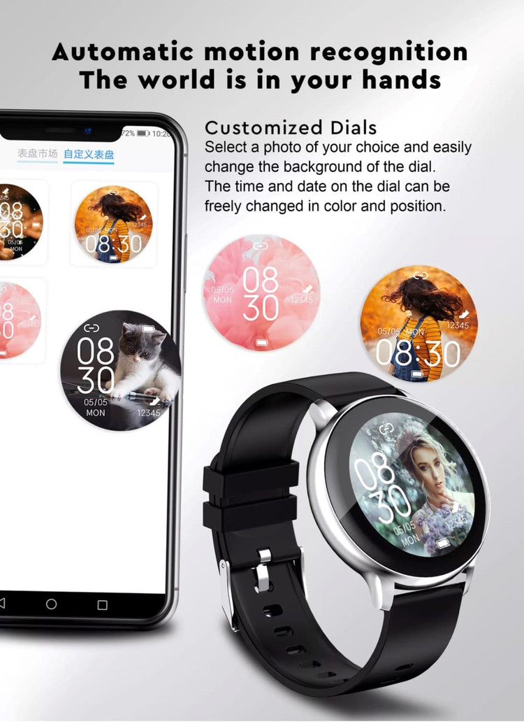 Smartoby Woman Black Smart Watch