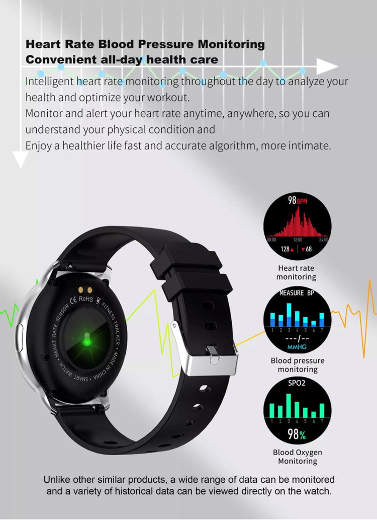 Smartoby Woman Black Smart Watch