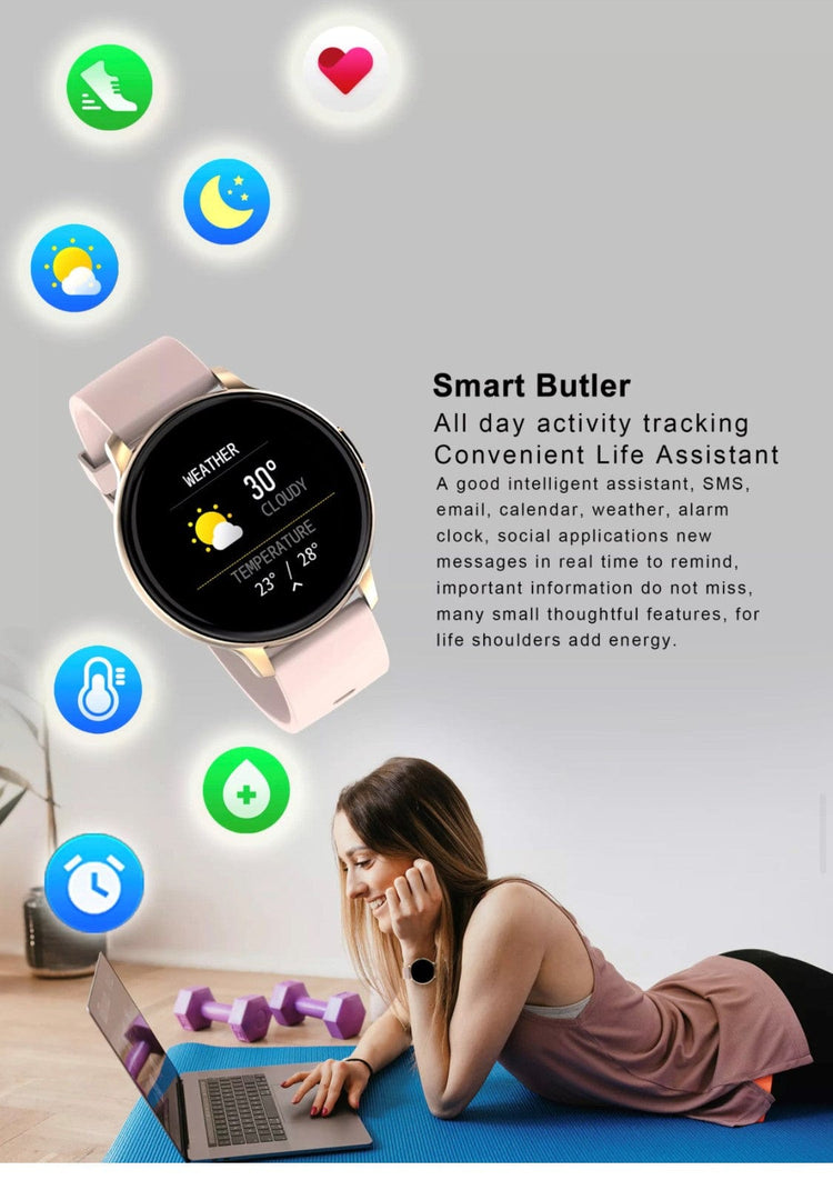 Smartoby Woman Black Smart Watch