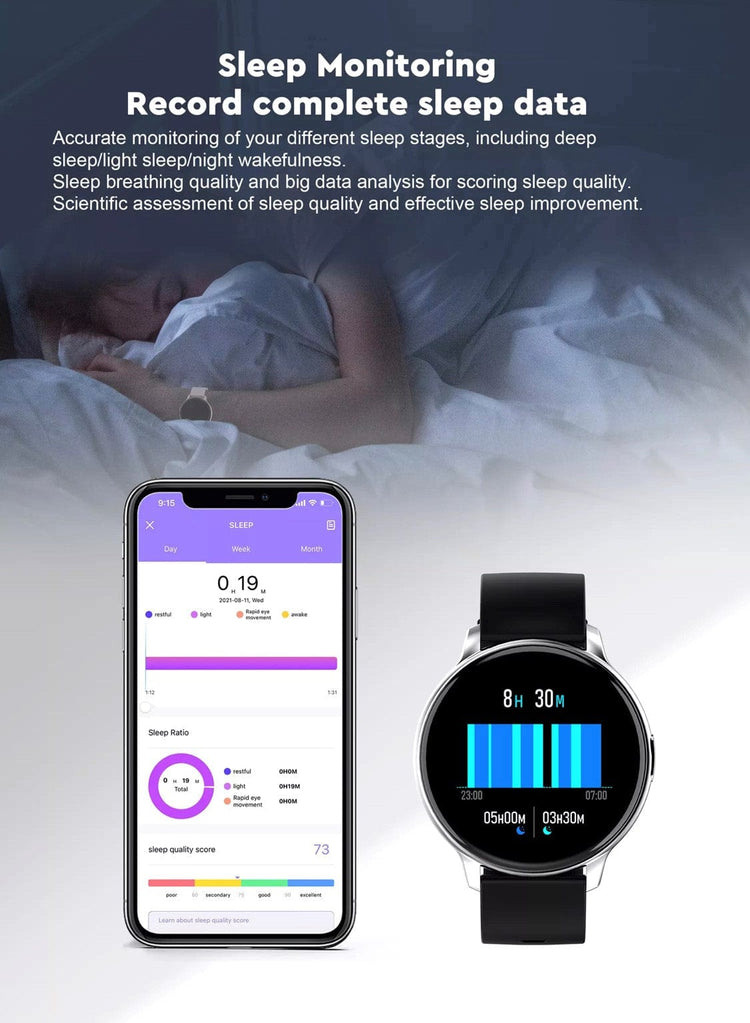 Smartoby Woman Black Smart Watch