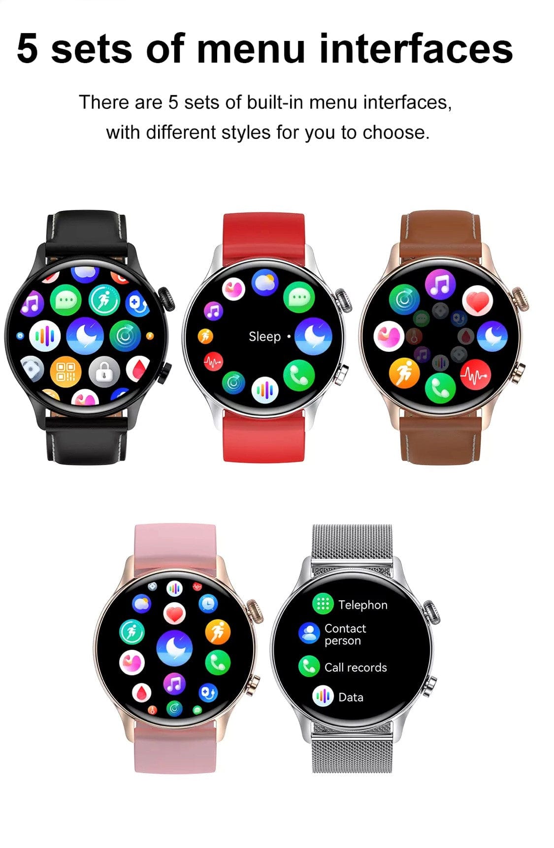 Smart Watch South Africa Watches Black Smartoby Amoled SK8 Pro Smart Watch Black --Extra leather Strap included