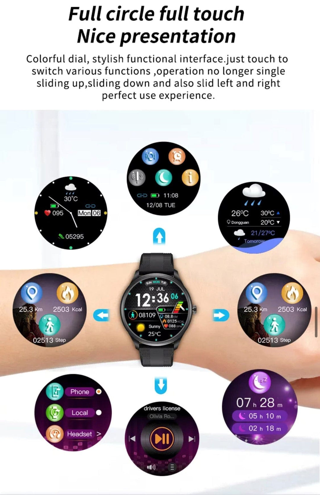 Smart Watch South Africa  Watches Black Smartoby M HBand Black