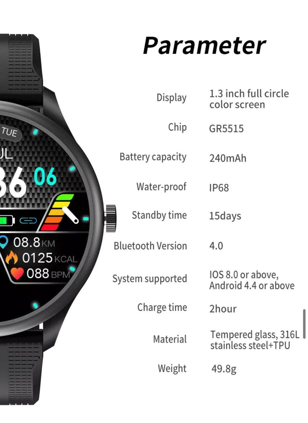 Smart Watch South Africa  Watches Black Smartoby M HBand Black