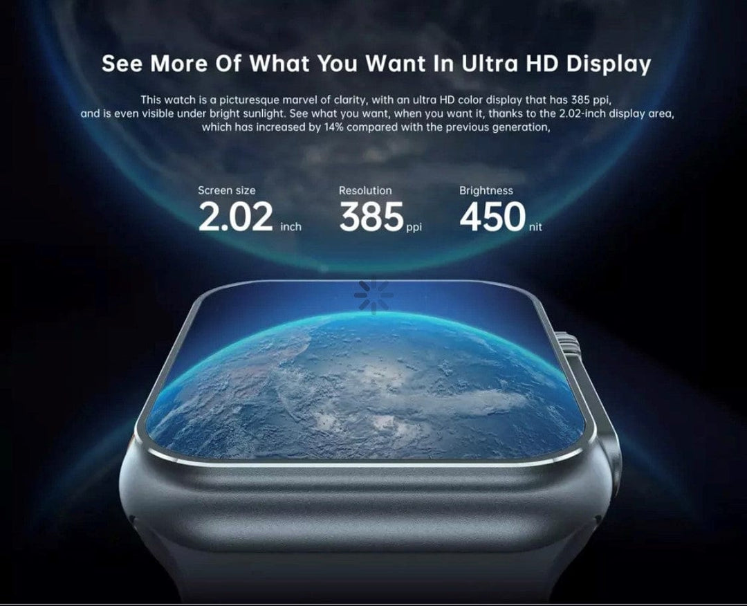 Smart Watch South Africa  Watches Black WS 8  Pro Ultra Black + free Bubble Strap