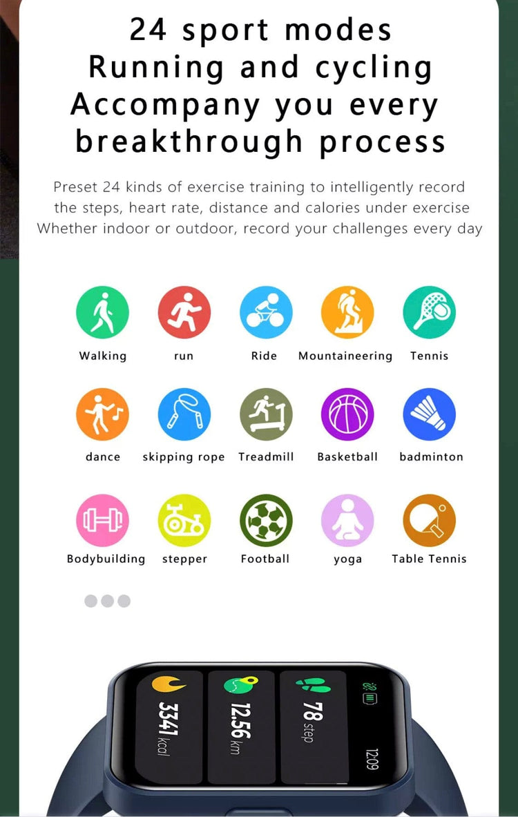 Smart Watch South Africa Watches Pink SMARTOBY 1,69 Inch HD Pink Extra Straps Availible