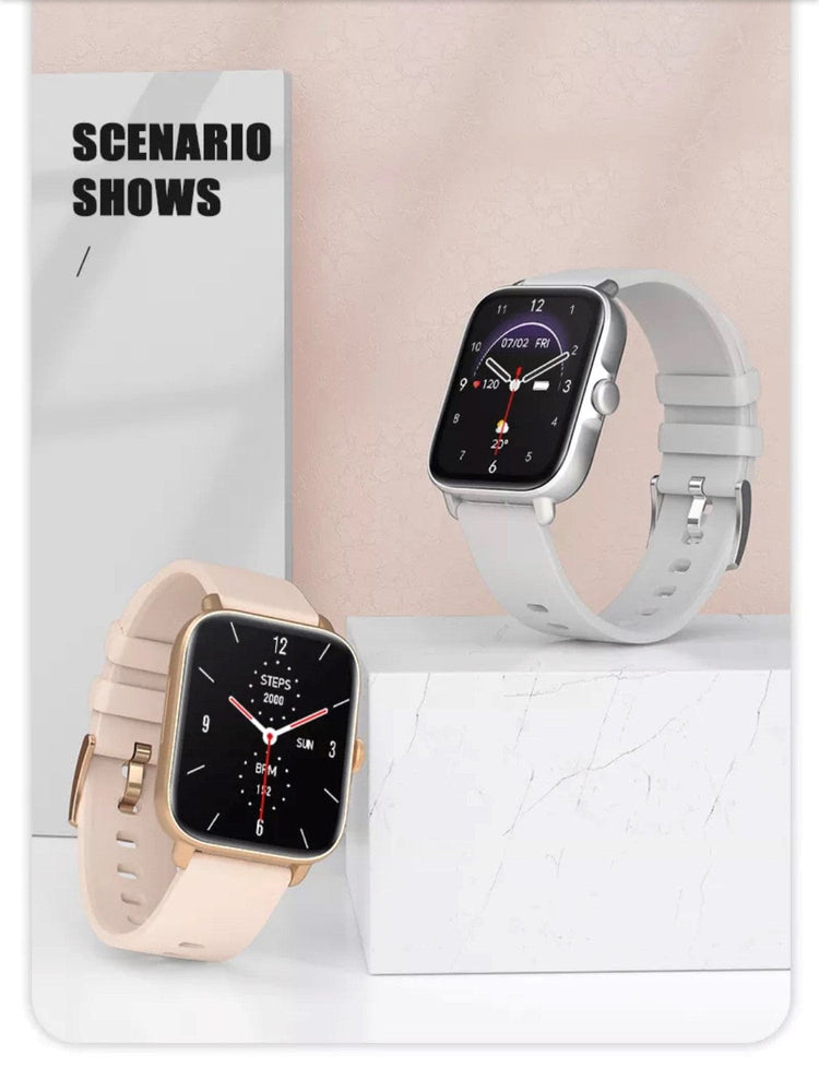 Pink Plus Smart Watch with BT caliing - Smart Watch SA