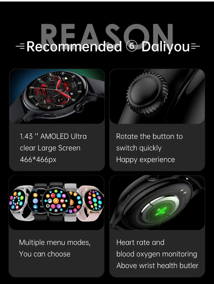 Smartoby Amoled BT Smart Watch