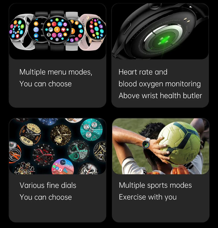 Smartoby Amoled BT Smart Watch