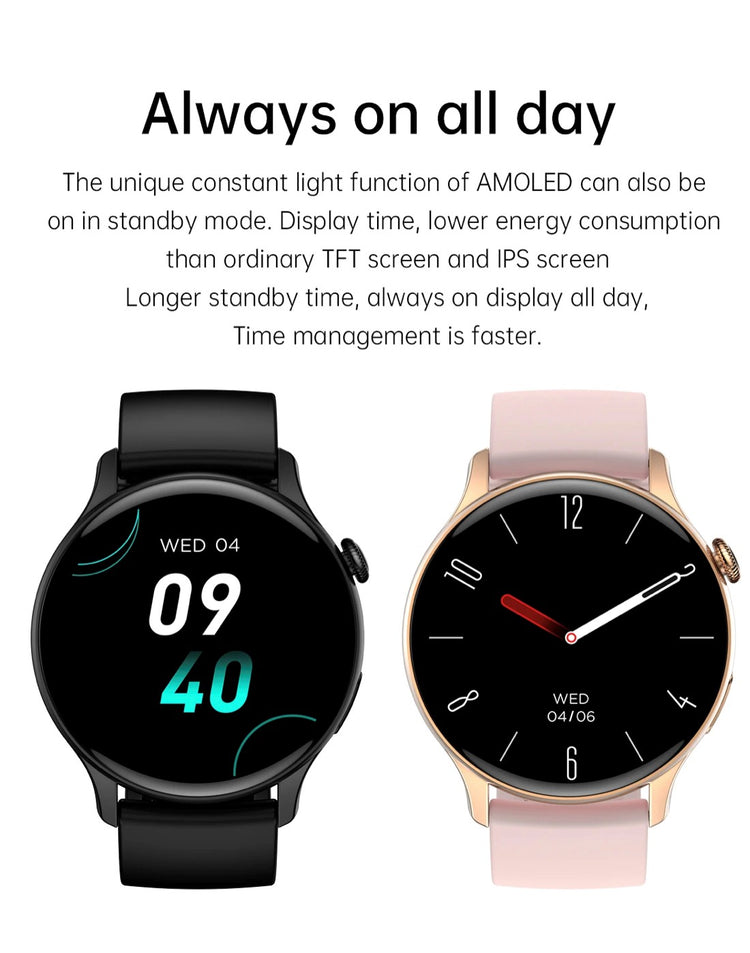 Smartoby Amoled BT Smart Watch